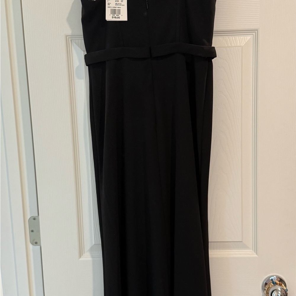 David's Bridal Black Maxi Dress - Picture 2 of 6
